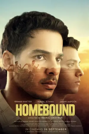 Poster to the movie "Homebound" #586251