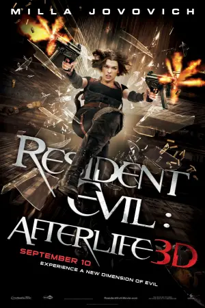 Poster to the movie "Resident Evil: Afterlife" #670324