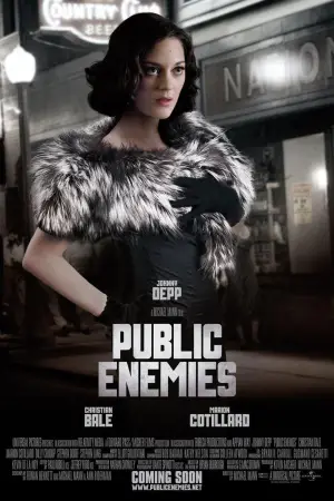 Poster to the movie "Public Enemies" #707627