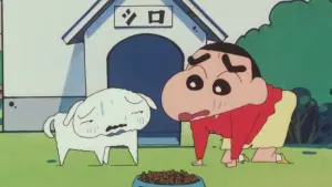 Backdrop to the movie "Crayon Shin-chan: Unkokusai