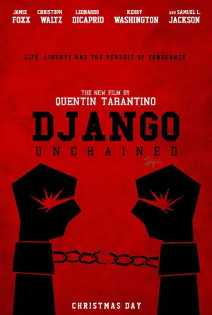 Poster to the movie "Django Unchained" #583939