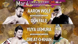 Backdrop to the movie "NJPW New Japan Cup 2026 - Day 1" #773705