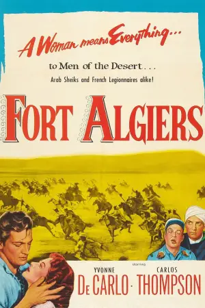 Poster to the movie "Fort Algiers" #701739