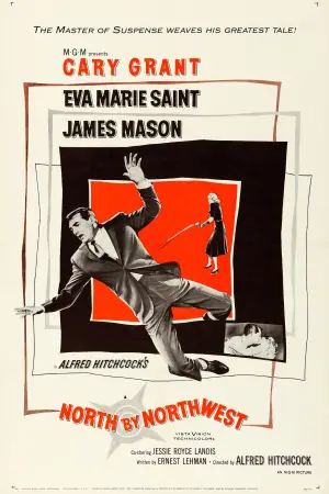 Poster to the movie "North by Northwest" #672537