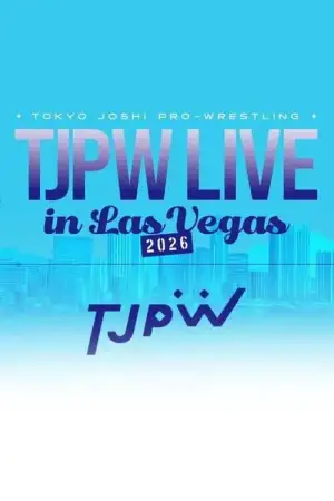 Movie poster "TJPW Live in Las Vegas 2026"