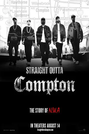 Poster to the movie "Straight Outta Compton" #754110