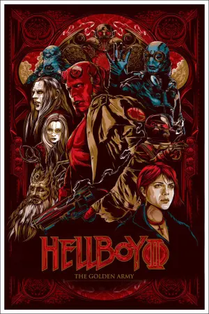 Poster to the movie "Hellboy II: The Golden Army" #46393