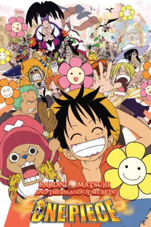 Poster to the movie "One Piece: Baron Omatsuri and the Secret Island" #887389