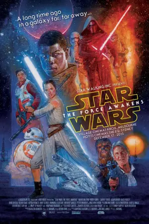 Poster to the movie "Star Wars: The Force Awakens" #577924
