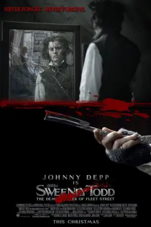Poster to the movie "Sweeney Todd: The Demon Barber of Fleet Street" #660723