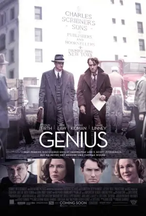 Poster to the movie "Genius" #671205
