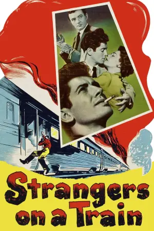 Poster to the movie "Strangers on a Train" #202276