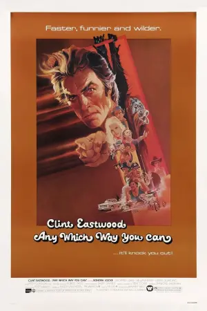 Poster to the movie "Any Which Way You Can" #87161