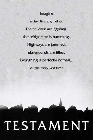 Poster to the movie "Testament" #627335