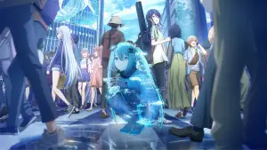 Backdrop to the movie "COLORFUL STAGE! The Movie: A Miku Who Can