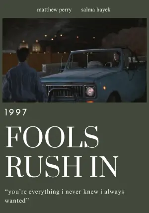 Poster to the movie "Fools Rush In" #384333