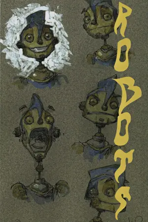 Poster to the movie "Robots" #373633