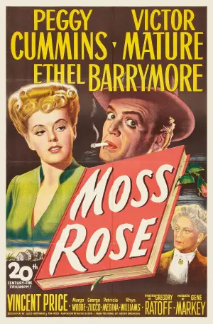 Poster to the movie "Moss Rose" #657250