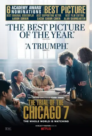 Poster to the movie "The Trial of the Chicago 7" #755246
