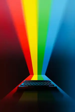 Poster to the movie "The Rubber-Keyed Wonder - 40 Years of the ZX Spectrum" #855013