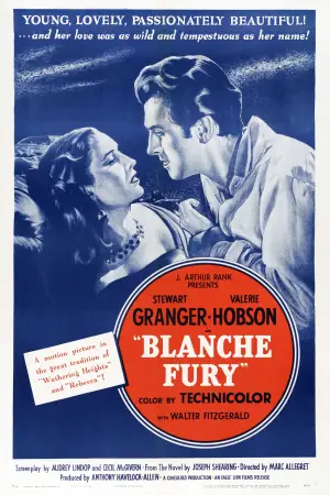 Poster to the movie "Blanche Fury" #713450
