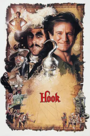 Poster to the movie "Hook" #619926