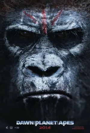 Poster to the movie "Dawn of the Planet of the Apes" #596997