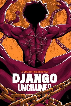 Poster to the movie "Django Unchained" #583970
