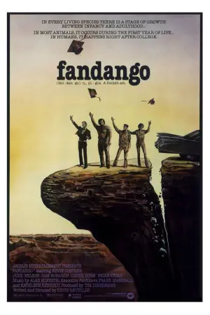 Poster to the movie "Fandango" #712108