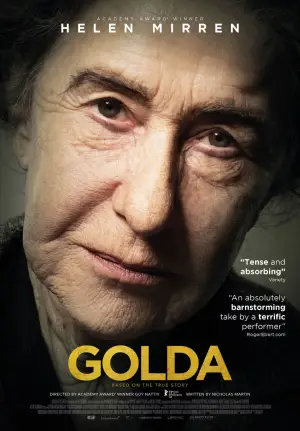 Poster to the movie "Golda" #758592