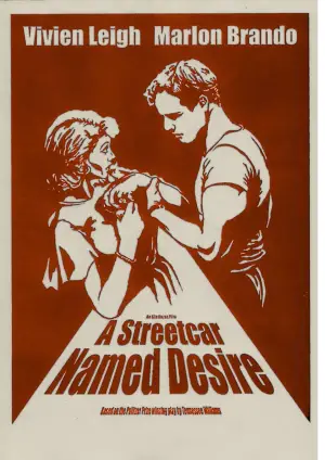 Poster to the movie "A Streetcar Named Desire" #726974