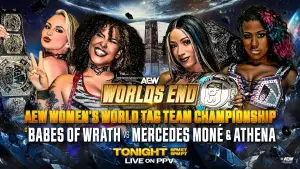 Backdrop to the movie "AEW Worlds End 2025" #934980