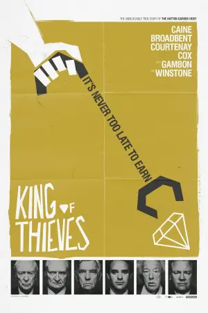 Poster to the movie "King of Thieves" #132124