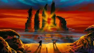 Backdrop to the movie "Dragon Ball: Sleeping Princess in Devil