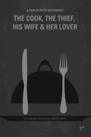 Poster to the movie "The Cook, the Thief, His Wife & Her Lover" #384650