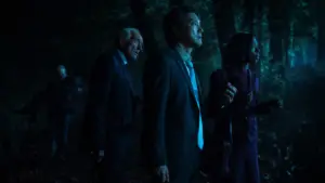 Backdrop to the movie "Rumours" #662776