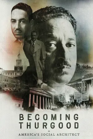 Movie poster "Becoming Thurgood: America