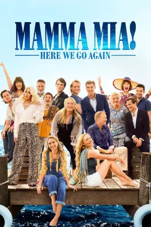 Poster to the movie "Mamma Mia! Here We Go Again" #788109