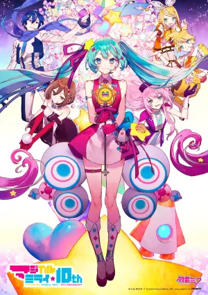 Poster to the movie "Hatsune Miku: Magical Mirai 10th Anniversary" #786657
