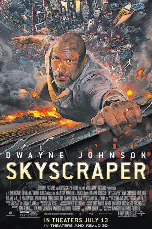 Poster to the movie "Skyscraper" #711813
