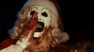 Backdrop to the movie "Terrifier 3" #557666