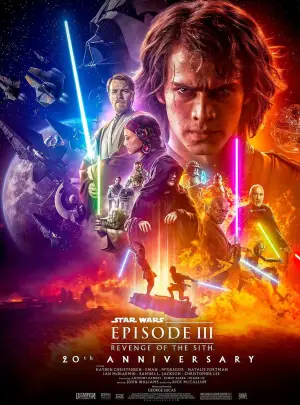 Poster to the movie "Star Wars: Episode III - Revenge of the Sith" #608397