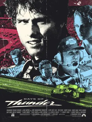 Poster to the movie "Days of Thunder" #733154