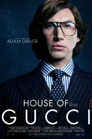 Poster to the movie "House of Gucci" #274806