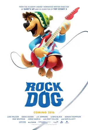 Poster to the movie "Rock Dog" #907615