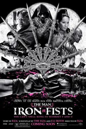 Poster to the movie "The Man with the Iron Fists" #894667