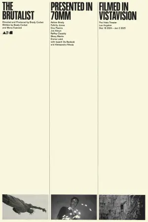 Poster to the movie "The Brutalist" #611076