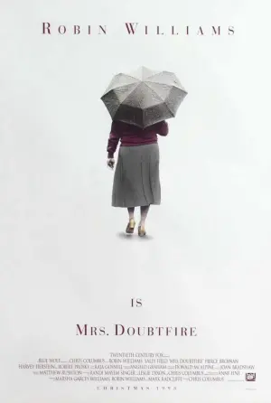 Poster to the movie "Mrs. Doubtfire" #233655
