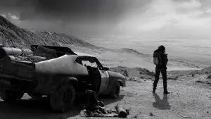 Backdrop to the movie "Furiosa: A Mad Max Saga: Black & Chrome" #939638