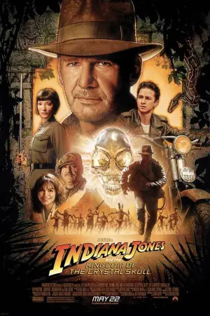 Poster to the movie "Indiana Jones and the Kingdom of the Crystal Skull" #804304